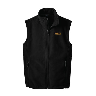 Bastyr Fleece Vest with Tumeric Logo Mens