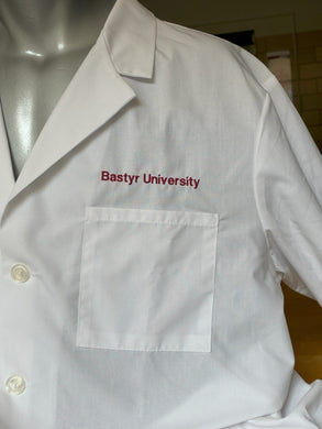 White Coat - Embroidered
