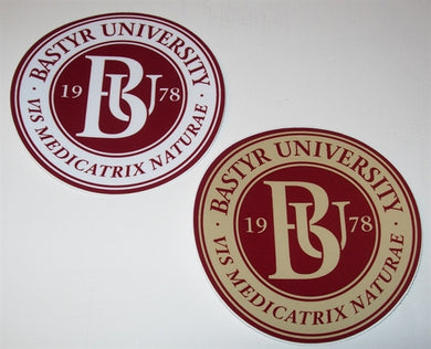 Bastyr Seal Circle Decal