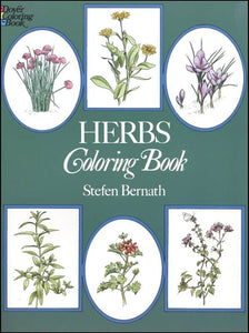 Herbs Coloring Book