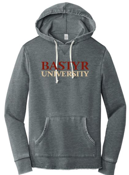 Bastyr Pullover Hoodie Washed Black