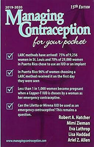 Managing Contraception: for your pocket 2019-2020